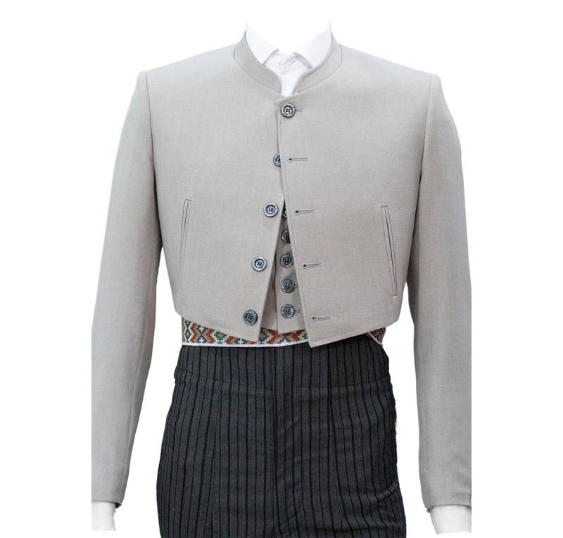 Chaqueta y chalequillo | Imitación alpaca