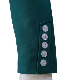 Chaqueta y chalequillo | Sarga | Verde