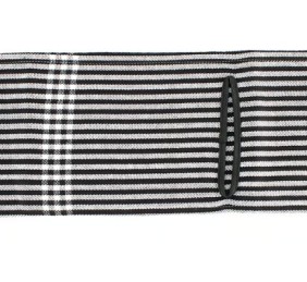 Manta estribera de algodón con bolsillo