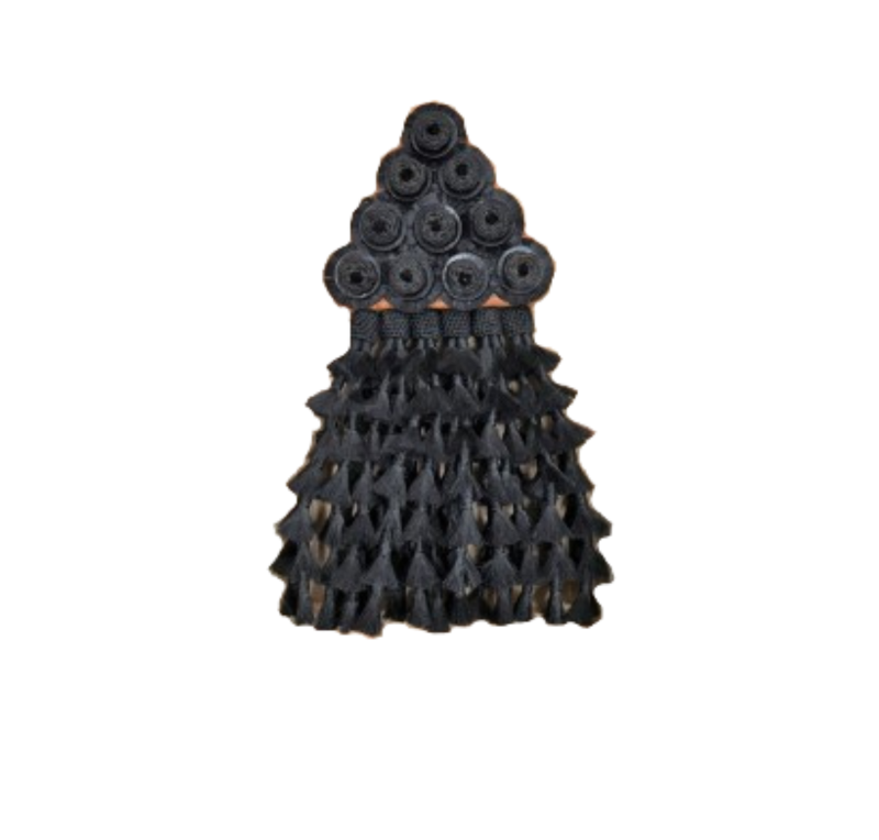 Mosquero de seda artesano premium | Negro