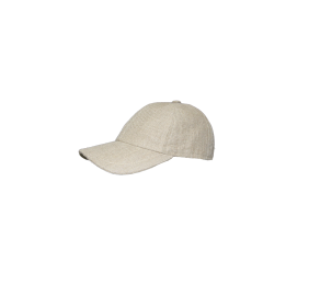 Gorra Benidorm en lino beige