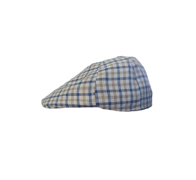 Gorra cuadros modelo Gatsby | Azul y verde