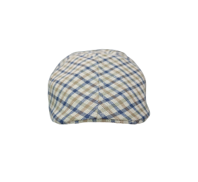 Gorra cuadros modelo Gatsby | Azul y verde