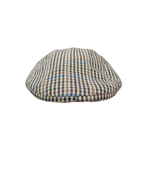 Gorra cuadros modelo Bullet | Azul y negro