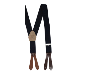 Tirantes cadete liso botón