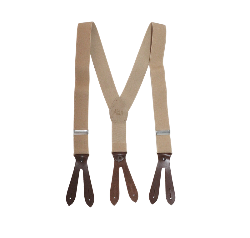 Tirantes liso botón | Adultos