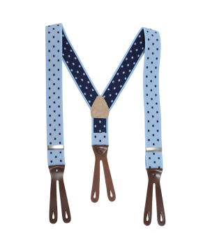 Tirantes flamenco con diseño de topos