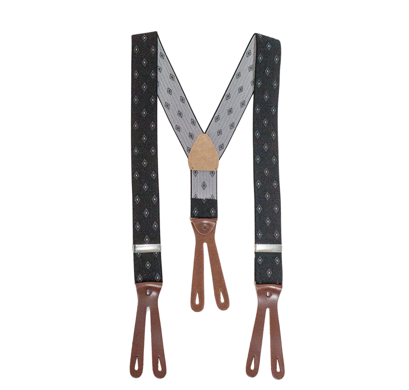 Tirantes flamenco fantasía | Negro