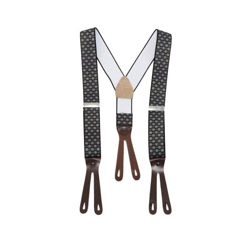 Tirantes flamenco fantasía | Azul