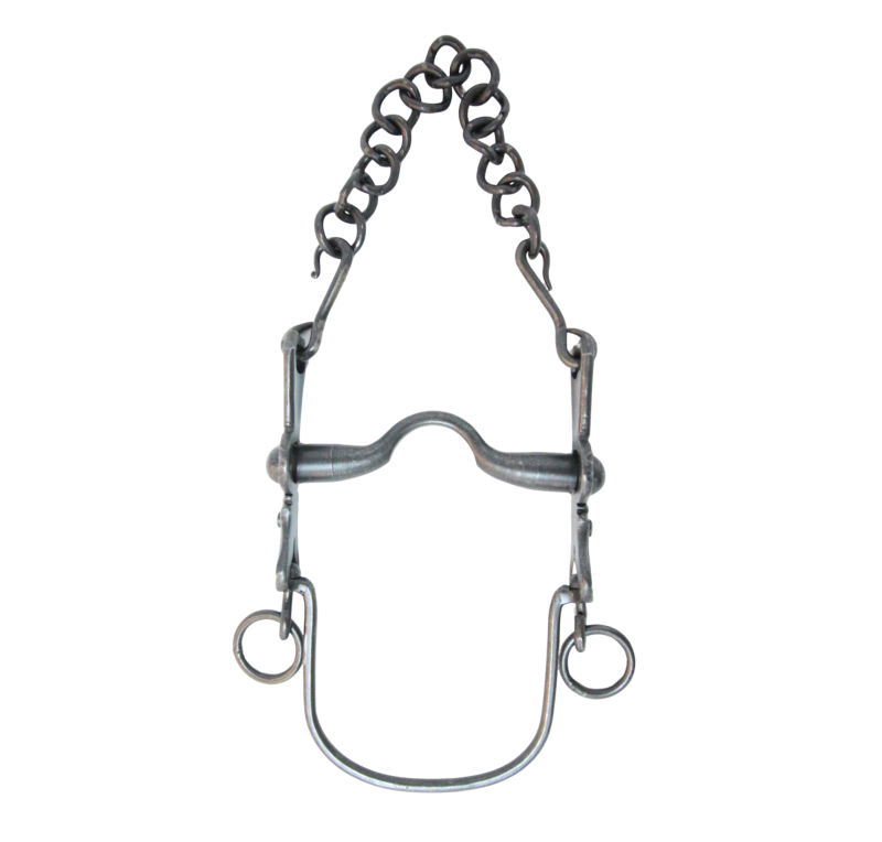 Bocado vaquero fragua embocadura suave 'Los Nietos Dressage'