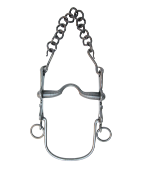 Bocado vaquero fragua embocadura suave 'Los Nietos Dressage'