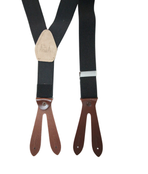 Tirantes liso botón | Adultos