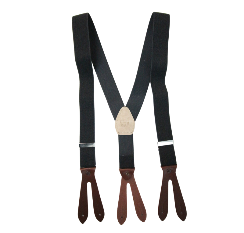 Tirantes liso botón | Adultos