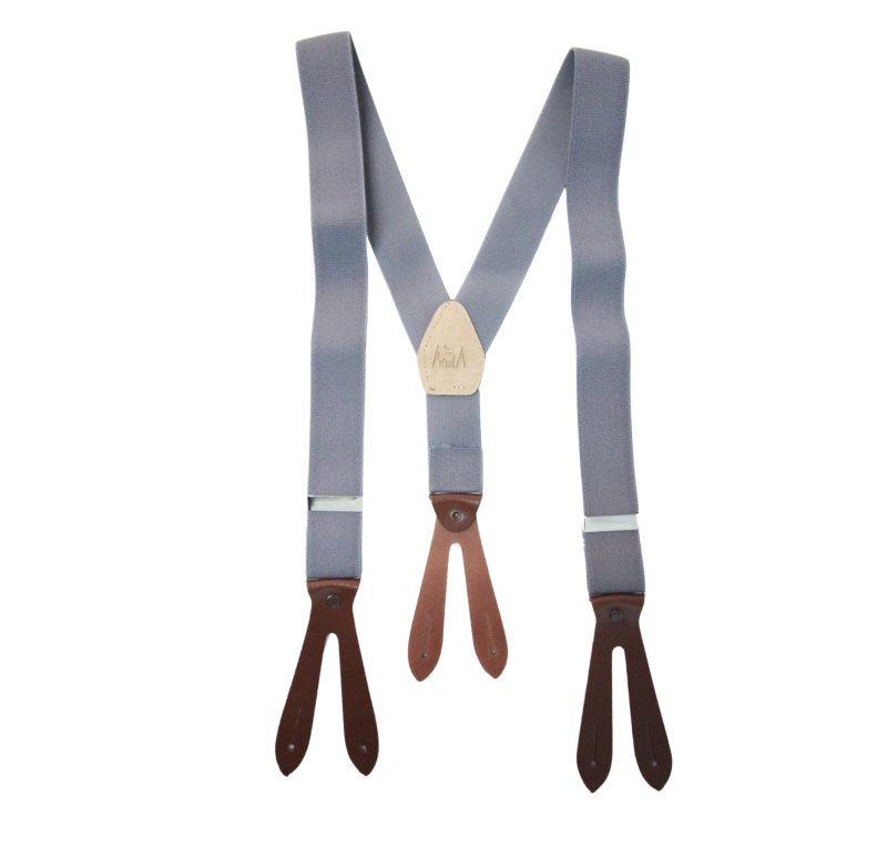 Tirantes liso botón | Adultos