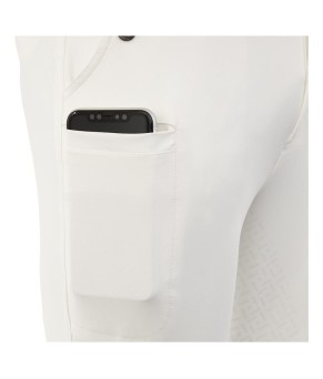 Pantalón de montar de hombre con culera de silicona