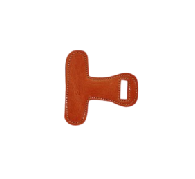 Asa baticola de cuero extra