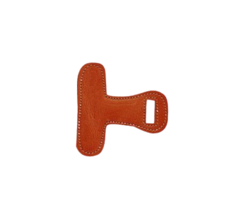 Asa baticola de cuero extra