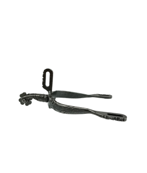 Espuela vaquera fragua para niños 'Los Nietos Dressage' | Ruleta trébol