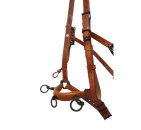 Serretón hebilla inoxidable envejecido con adaptador de filete | Tres pilares