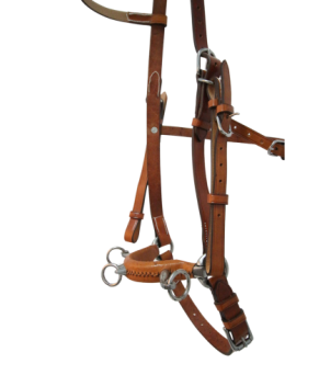 Serretón hebilla inoxidable brillo con adaptador de filete | Tres pilares