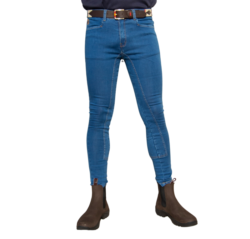 Pantalón breeche jeans 'Los Nietos'