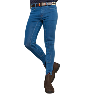 Pantalón breeche jeans 'Los Nietos'