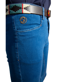 Pantalón breeche jeans 'Los Nietos'