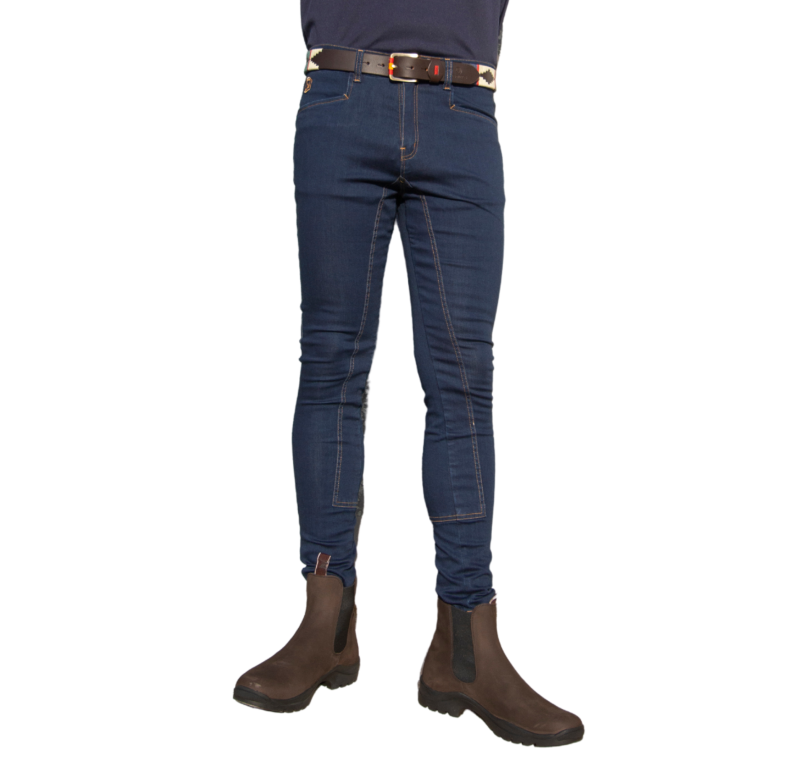 Pantalón breeche jeans 'Los Nietos'