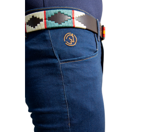 Pantalón breeche jeans 'Los Nietos'