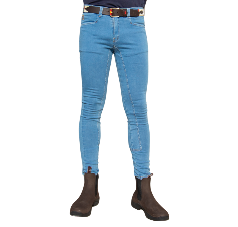 Pantalón breeche jeans 'Los Nietos'