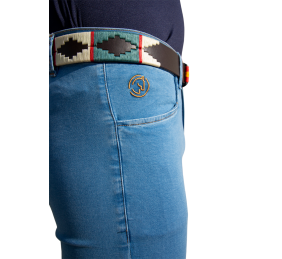 Pantalón breeche jeans 'Los Nietos'