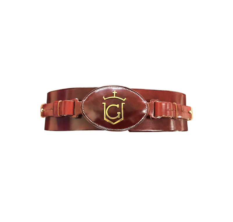 Cinturón 'Candelaria' hebilla personalizada