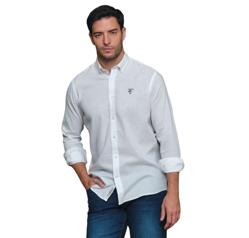 Camisa de lino | Blanco