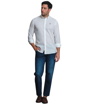 Camisa de lino | Blanco