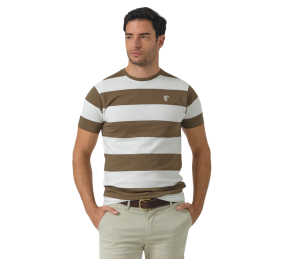 Camiseta rayas | Oliva