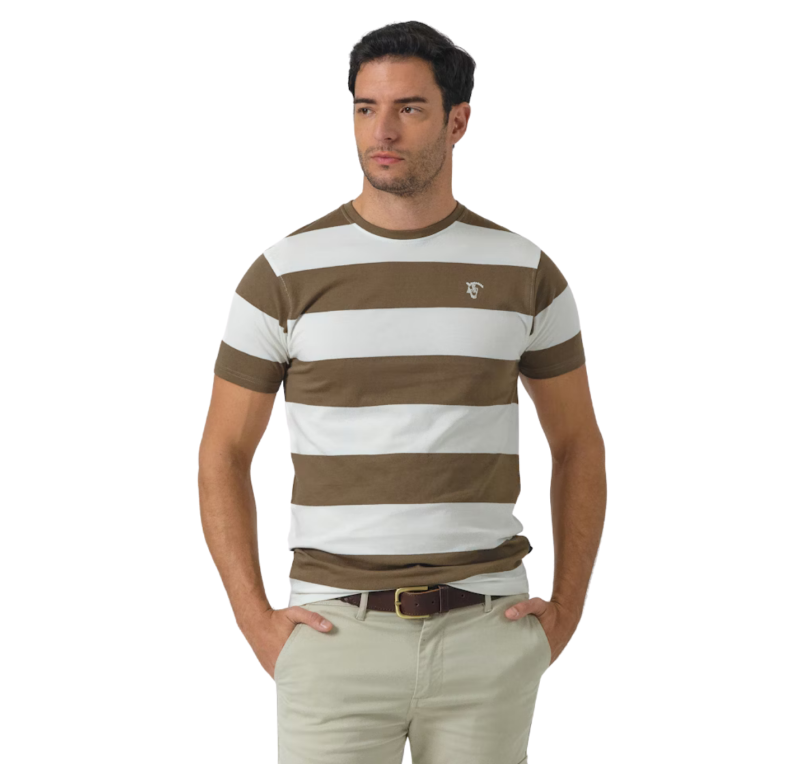 Camiseta rayas | Oliva