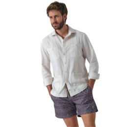 Bañador étnico 'La Garrocha' | Malva