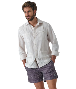 Bañador étnico 'La Garrocha' | Malva