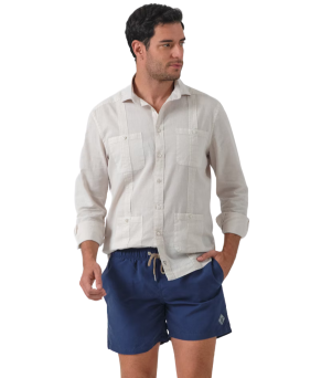 Bañador lavado 'La Garrocha' | Marino