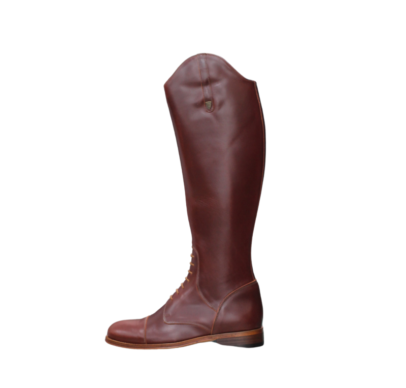 Bota clásica mujer con cordones 187 | Bronce