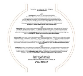 Zanahoria little likit lick | 250 gr