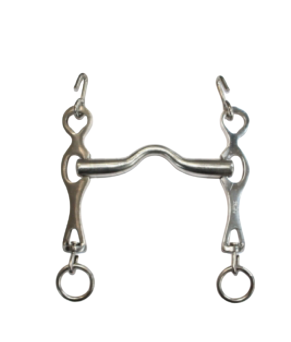 Bocado portugués López | Embocadura lisa o estriada