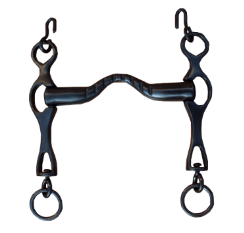 Bocado portugués López | Embocadura lisa o estriada