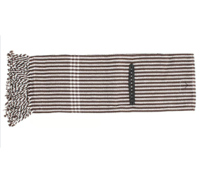 Manta estribera de algodón con bolsillo