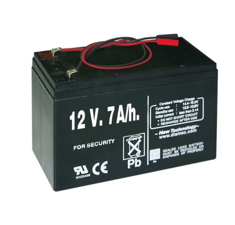 Pila recargable para pastor eléctrico 12 V. 12 A/h