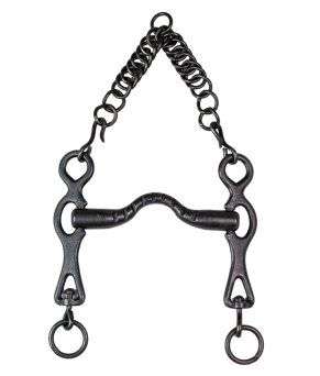 Bocado portugués de fragua 'Los Nietos Dressage'