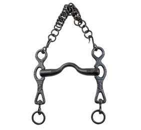 Bocado portugués de fragua 'Los Nietos Dressage'