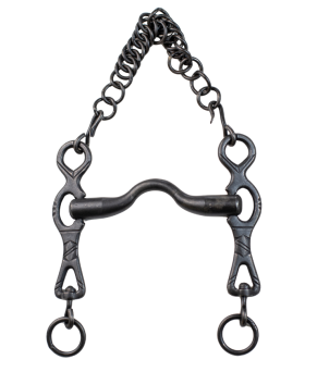 Bocado portugués de fragua 'Los Nietos Dressage'