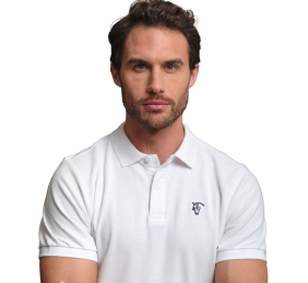 Polo básico 'La Garrocha' | Blanco