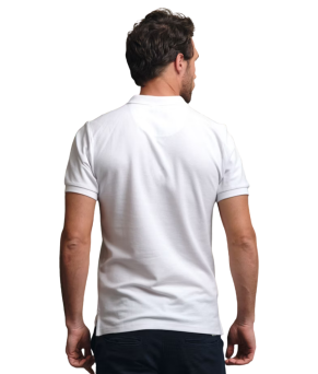 Polo básico 'La Garrocha' | Blanco